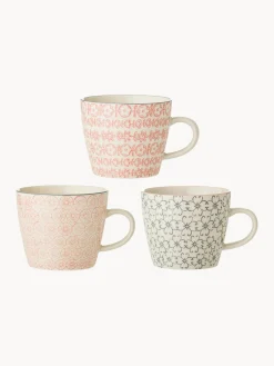 Bloomingville Tazas de café Cécile, 3 uds.