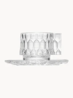 Kartell Tazas de café con platitos con relieves Jellies, 4 uds.^ Tazas Y Mugs|Vajillas Completas