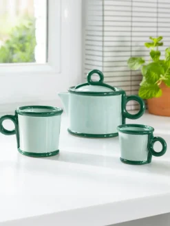 &k Amsterdam Tazas de café espresso artesanales Loop, 2 uds.^ Tazas De Espresso|Vajillas Completas