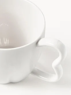 Westwing Collection Tazas de porcelana Nera, 4 uds.^ Tazas Y Mugs|Vajillas Completas