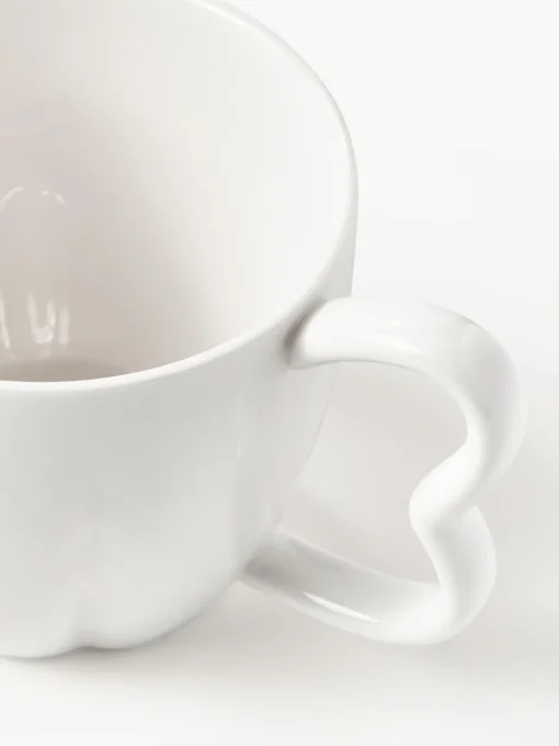 Westwing Collection Tazas de porcelana Nera, 4 uds.^ Tazas Y Mugs|Vajillas Completas