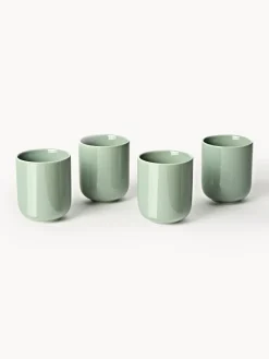 Westwing Collection Tazas de porcelana Nessa, 4 uds.^ Tazas Y Mugs|Vajillas Completas
