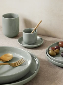 Westwing Collection Tazas de porcelana Nessa, 4 uds.^ Tazas Y Mugs|Vajillas Completas