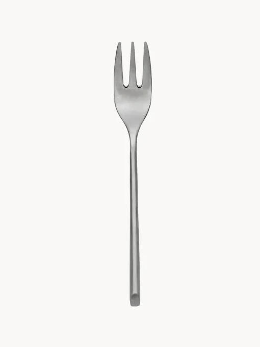 Broste Copenhagen Tenedores para tarta cepillados mate Sletten, 4 uds.^ Menaje De Mesa