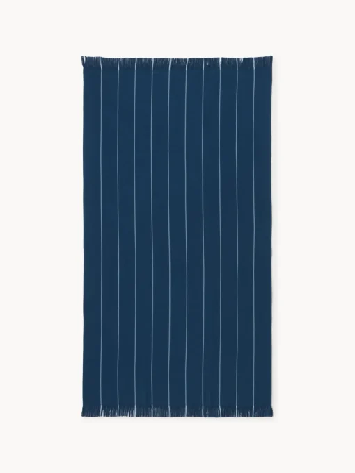 Westwing Collection Toalla de playa con flecos Piero^ Toallas De Playa|Mantas