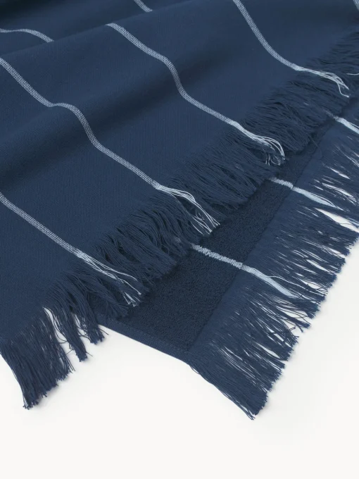 Westwing Collection Toalla de playa con flecos Piero^ Toallas De Playa|Mantas