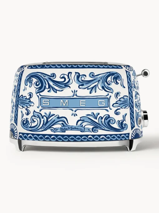Smeg Tostadora compacta Dolce & Gabbana - Blu Mediterraneo^ Tostadoras