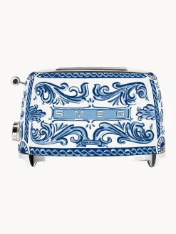 Smeg Tostadora compacta Dolce & Gabbana - Blu Mediterraneo^ Tostadoras