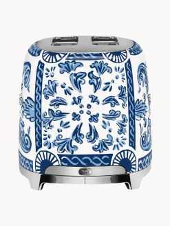 Smeg Tostadora compacta Dolce & Gabbana - Blu Mediterraneo^ Tostadoras