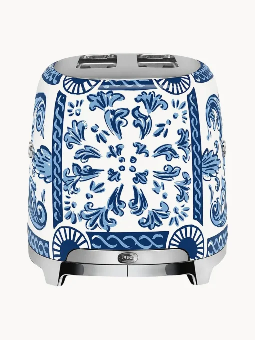 Smeg Tostadora compacta Dolce & Gabbana - Blu Mediterraneo^ Tostadoras