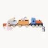 Niños Kid's Concept Tren de juguete de animales de granja Aiden