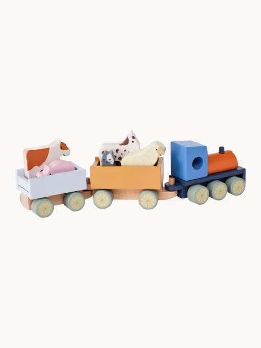 Niños Kid's Concept Tren de juguete de animales de granja Aiden