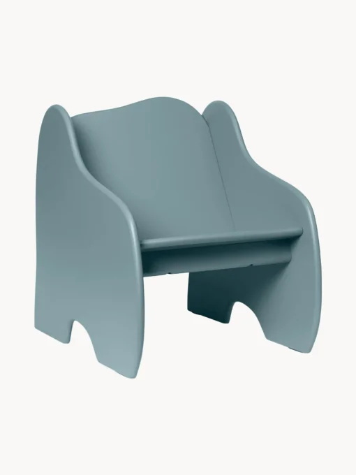 Niños Ferm Living Kids Tumbona infantil de madera inclinada con estante Slope