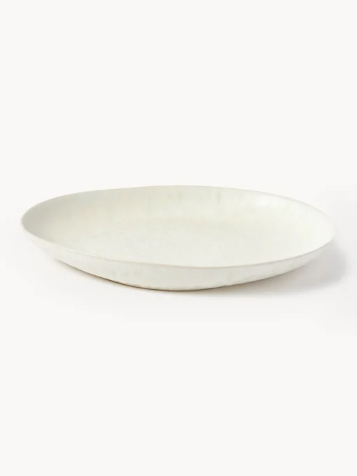 Westwing Collection Vajilla artesanal en forma orgánica Macey, 4 comensales (12 pzas.)^ Vajillas Completas|Menaje De Mesa