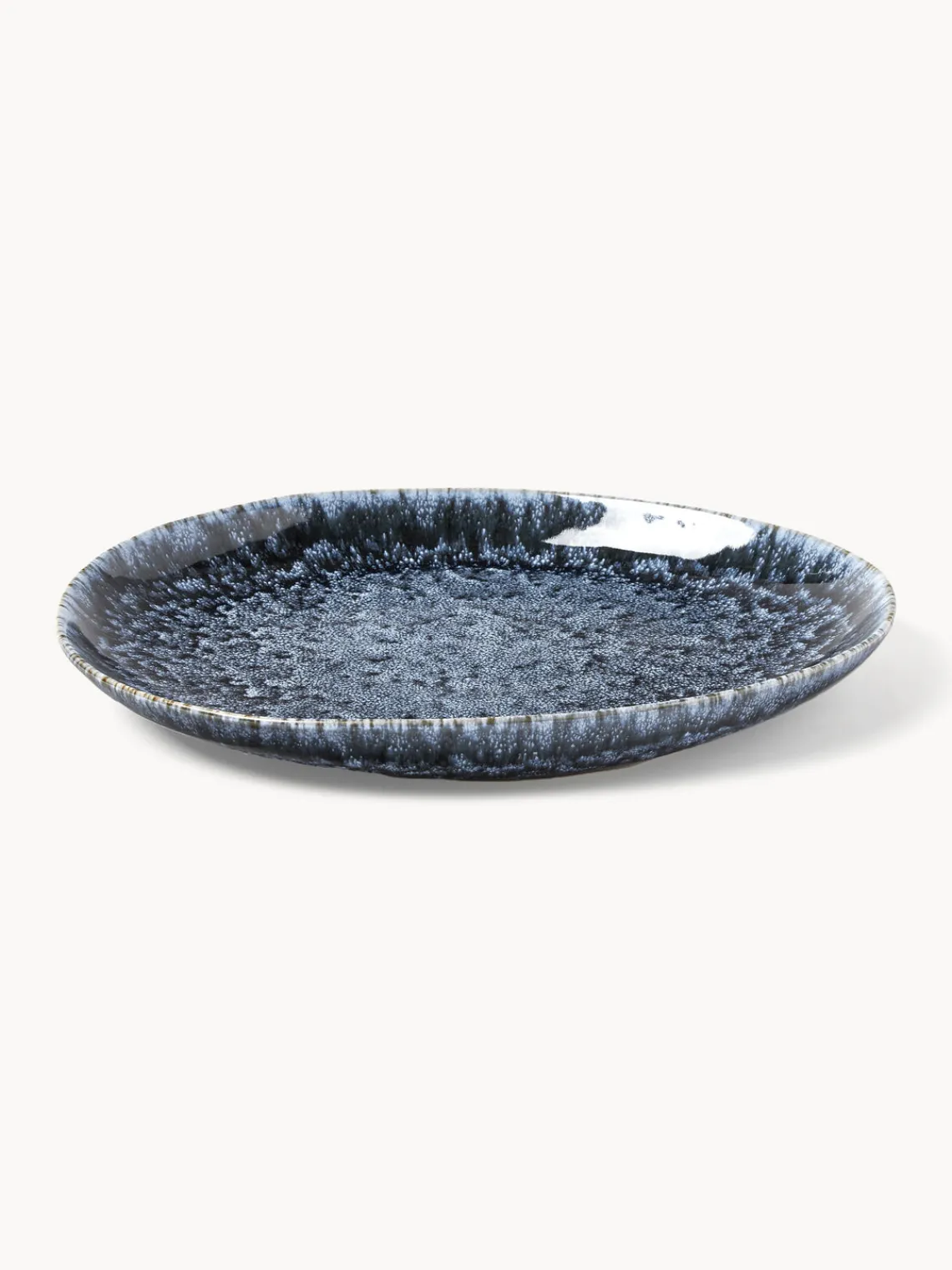 Westwing Collection Vajilla artesanal en forma orgánica Macey, 4 comensales (12 pzas.)^ Vajillas Completas|Menaje De Mesa