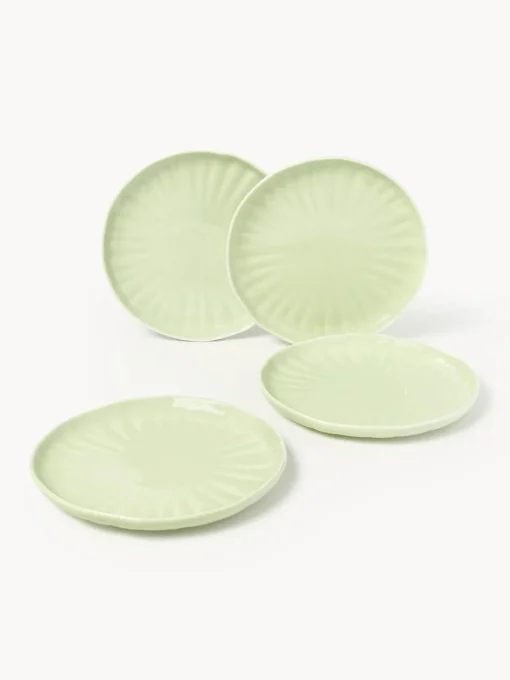 Westwing Collection Vajilla de porcelana con relieves Sali, 4 comensales (12 pzas.)^ Vajillas Completas|Menaje De Mesa