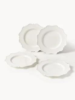 Westwing Collection Vajilla de porcelana Grace, 4 personas (12 pzas.)^ Vajillas Completas|Menaje De Mesa