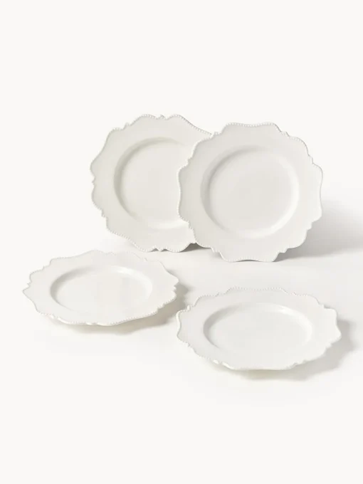 Westwing Collection Vajilla de porcelana Grace, 4 personas (12 pzas.)^ Vajillas Completas|Menaje De Mesa