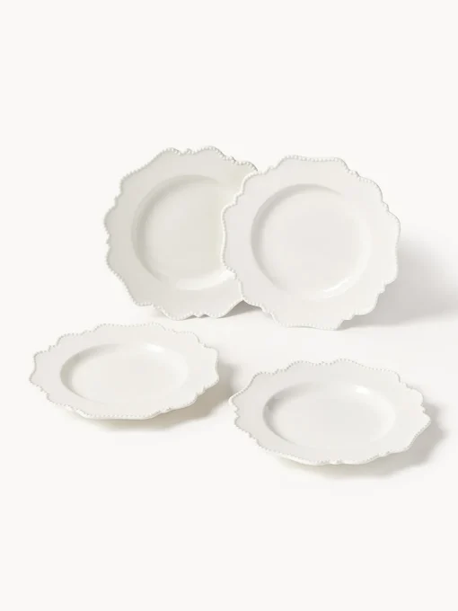 Westwing Collection Vajilla de porcelana Grace, 4 personas (12 pzas.)^ Vajillas Completas|Menaje De Mesa