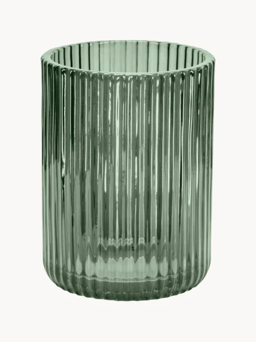 Vaso cepillo de dientes de vidrio Antoinette