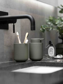 Zone Denmark Vaso cepillo dientes con superficie suave al tacto Ume^ Portacepillos De Dientes|Jarrones