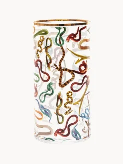 SELETTI Vaso de vidrio , 30 cm^ Jarrones|Jarrones