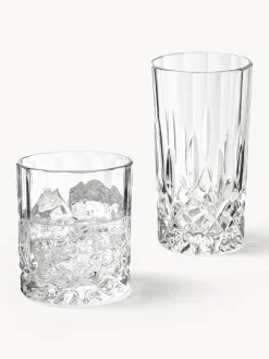 Westwing Collection Vasos con relieves George, 8 uds.^ Copas De Cóctel|Vajillas Completas