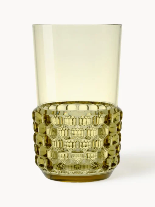 Kartell Vasos con relieves Jellies, 4 uds.^ Vasos|Vajillas Completas