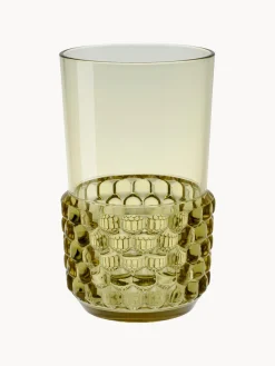 Kartell Vasos con relieves Jellies, 4 uds.^ Vasos|Vajillas Completas