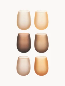 Villa D'Este Home Tivoli Vasos de agua Happy Hour, 6 uds.^ Vasos|Vajillas Completas