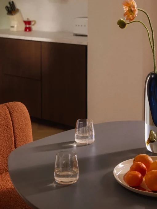 Westwing Collection Vasos de agua soplados Ellery, 4 uds.^ Vasos|Vajillas Completas