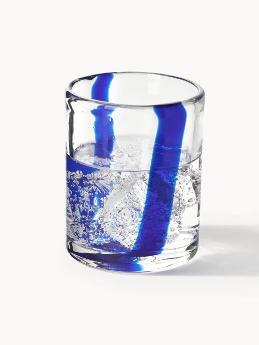 Westwing Collection Vasos de agua soplados Taha, 4 uds.
