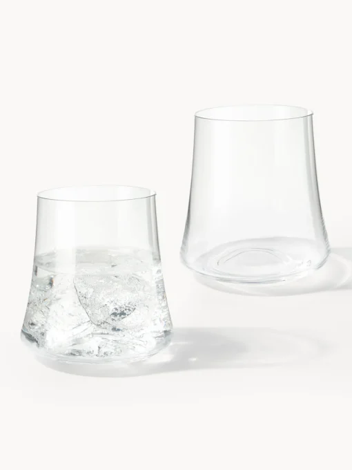 Westwing Collection Vasos de vidrio Gwenda, 6 uds.^ Vasos|Vajillas Completas