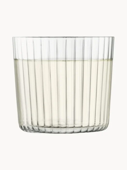 Lsa International Vasos de vidrio soplado artesanlamente Gio, 4 uds.^ Vasos|Vajillas Completas
