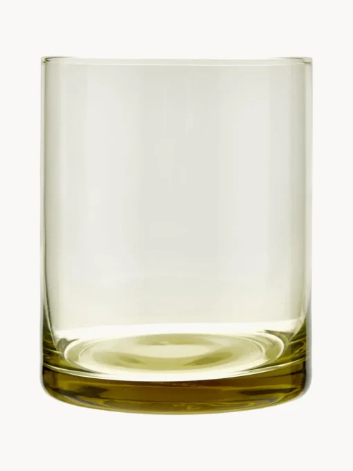 Bitossi Home Vasos de vidrio soplado Desiguale, 6 uds., tamaños y colores diferentes^ Vasos|Vajillas Completas