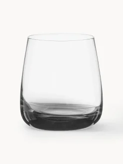 Broste Copenhagen Vasos de vidrio soplados artesanalmente Smoke, 4 uds.