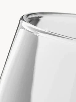 Broste Copenhagen Vasos de vidrio soplados artesanalmente Smoke, 4 uds.