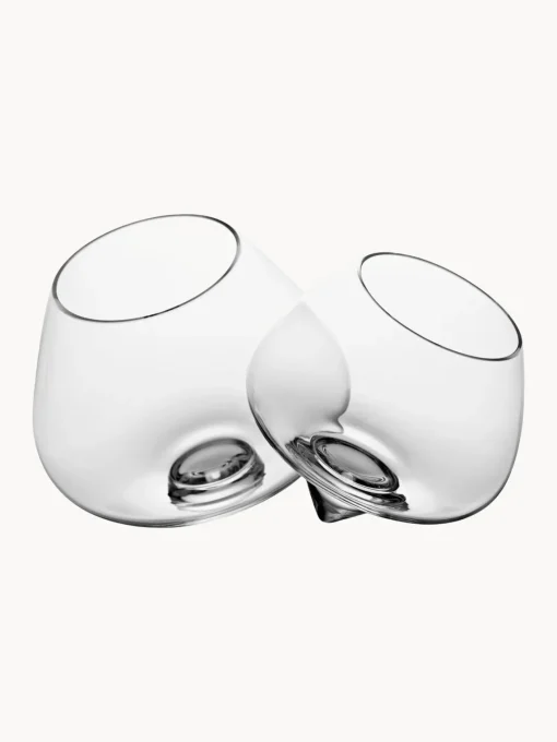 Normann Copenhagen Vasos para whisky Noir, 2 uds.