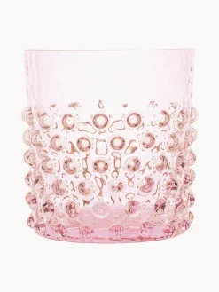 ANNA VON LIPA Vasos soplados artesanalmente Hobnail (2 uds.)