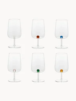 Zafferano Vasos soplados Bilia, 6 uds.