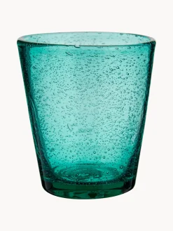 Villa D'Este Home Tivoli Vasos soplados con burbujas de aire Cancun, 6 uds.^ Vasos|Vajillas Completas