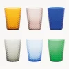 Zafferano Vasos soplados Isolano, 6 uds.^ Vasos|Vajillas Completas