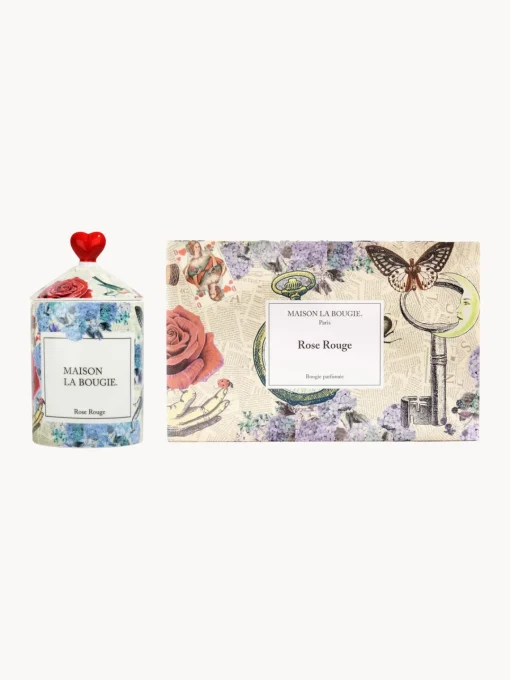 Maison La Bougie Vela perfumada artesanal Rose Rouge