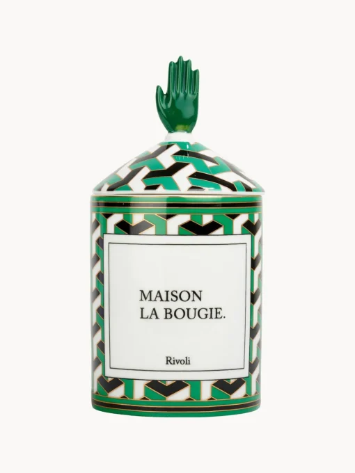 Maison La Bougie Vela perfumada artesanal Rivioli (gurjum, geranio y azafrán)^ Velas Perfumadas|Jarrones