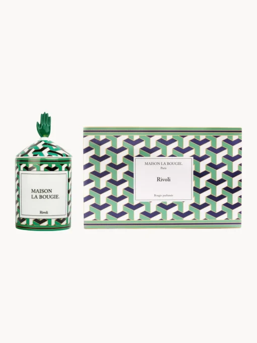Maison La Bougie Vela perfumada artesanal Rivioli (gurjum, geranio y azafrán)^ Velas Perfumadas|Jarrones