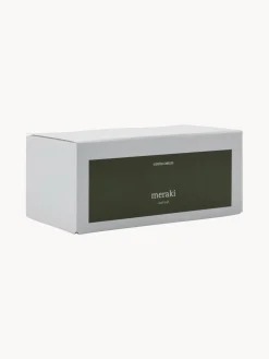 Meraki Vela perfumada pequeña Oud Leaf (rosa, madera de cedro, jazmín, lirio y lirio de los valles)
