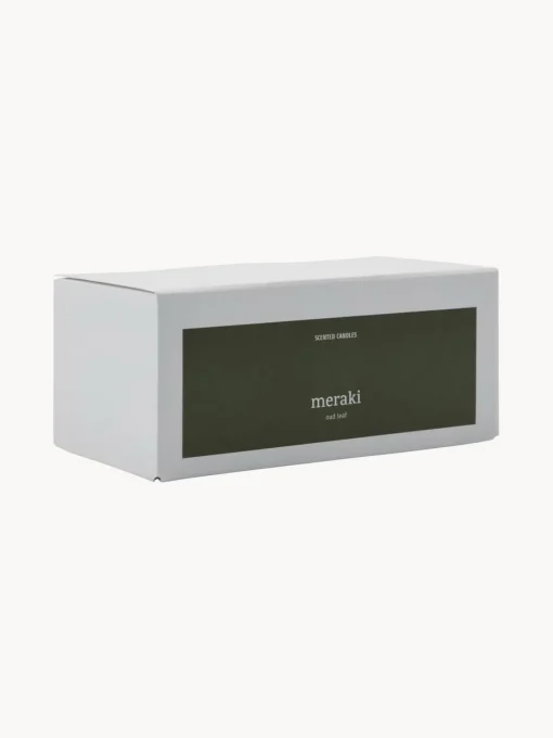 Meraki Vela perfumada pequeña Oud Leaf (rosa, madera de cedro, jazmín, lirio y lirio de los valles)