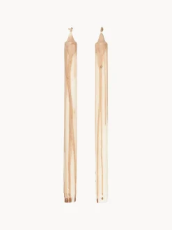 Ferm Living Velas cónicas Dryp, 2 uds.