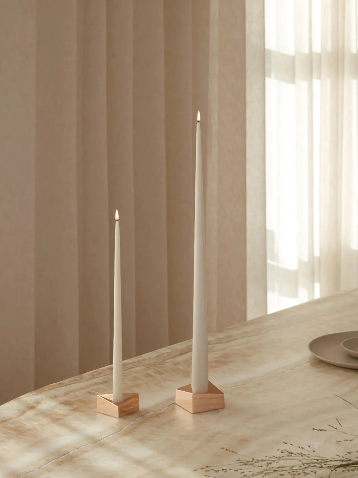 STOFF Nagel Velas cónicas Ester, 4 uds.