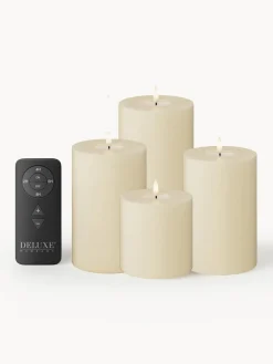 Deluxe Homeart Velas LED artesanales con mando a distancia Real Flame, 5 uds.^ Velas Decorativas|Jarrones